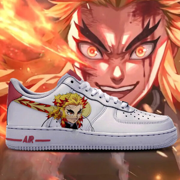 Kimetsu No Yaiba - Yoriichi And Kokushibo Air Force 1 Custom 