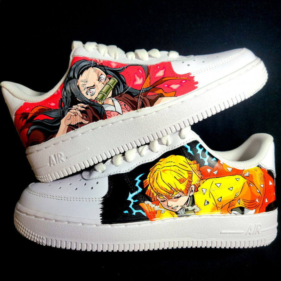 Rick and Morty Air Force 1 custom – Min Customs