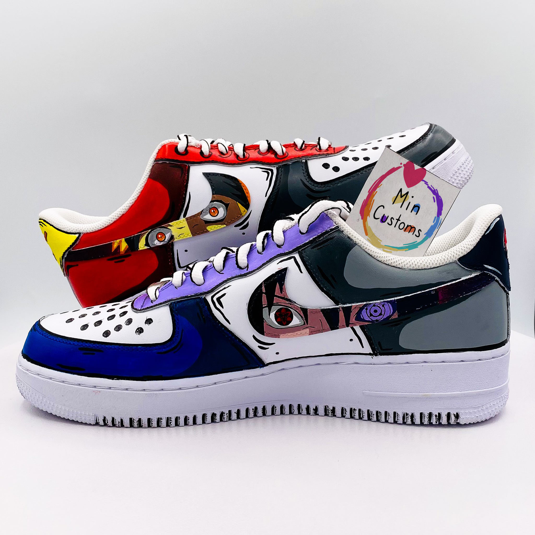 sasuke custom air forces