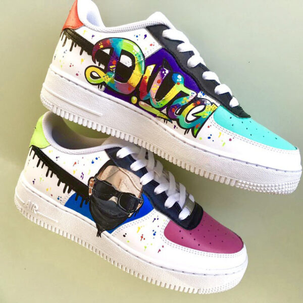 Kendrick Lamar Air Force 1 Custom | Min Customs