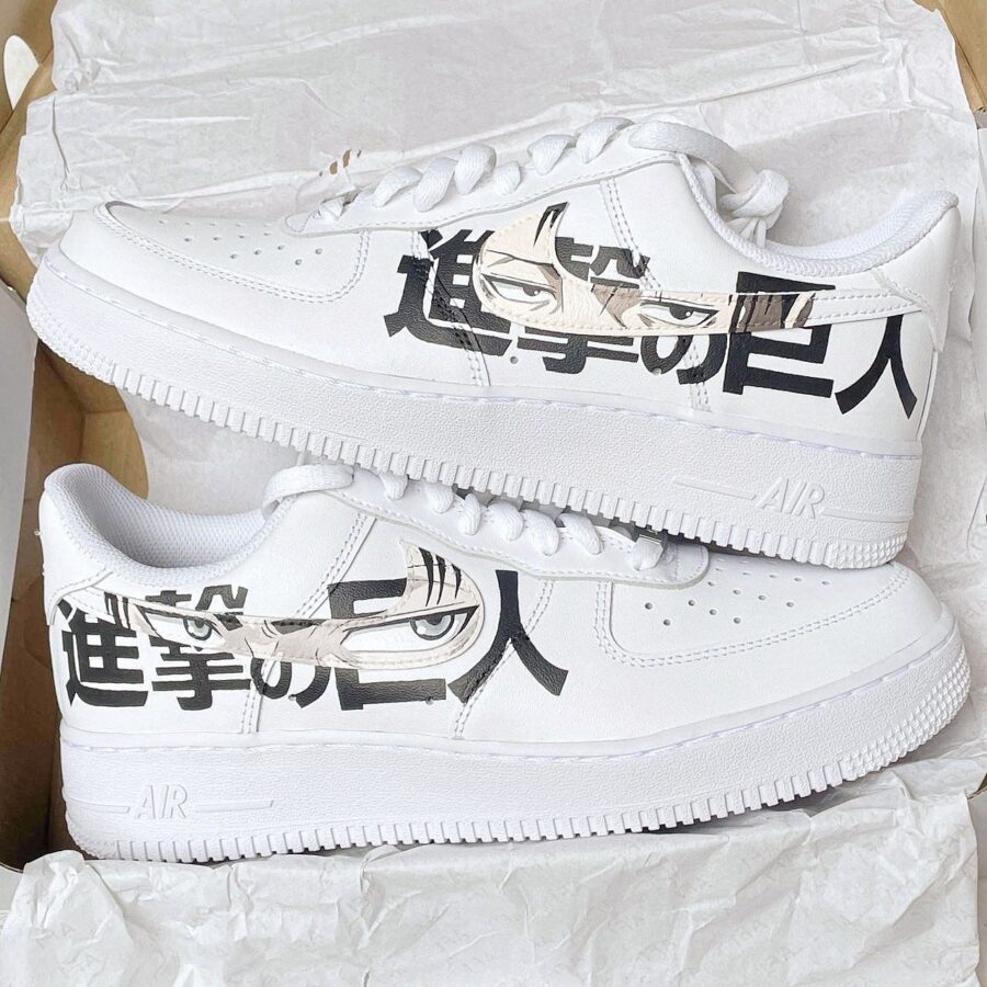 Attack on Titan - Levi Ackerman Air Force 1 Custom